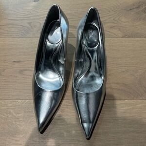 Zara Silver Pumps